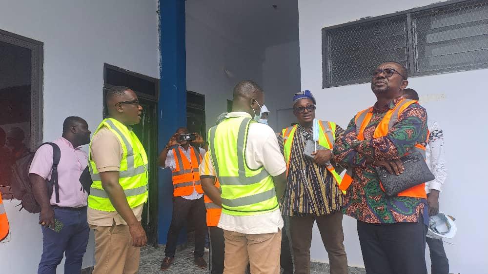 GNA CEO and Technical Teams Inspect Ongoing Africa Development Bank Funded Project in Tamale