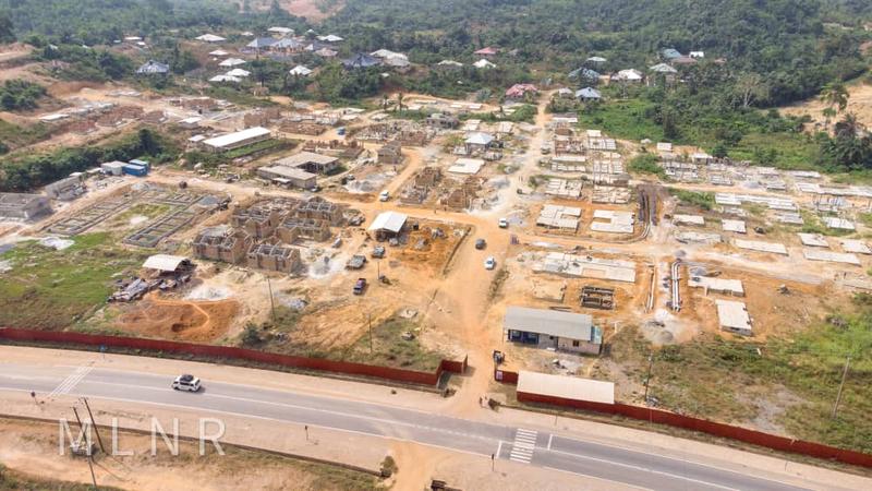 Appiatse  Redevelopment Scheme(Ariel View showing Site and Main Road) project image